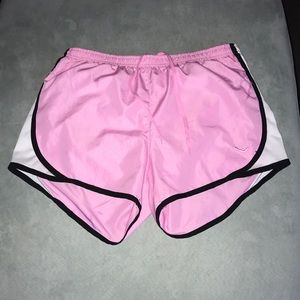 Pony running shorts with lining.